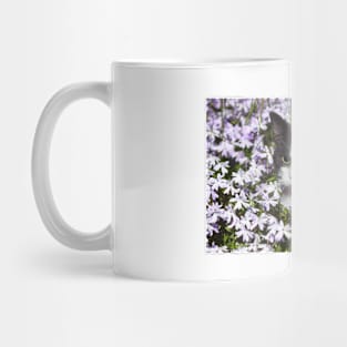 cat flower Mug